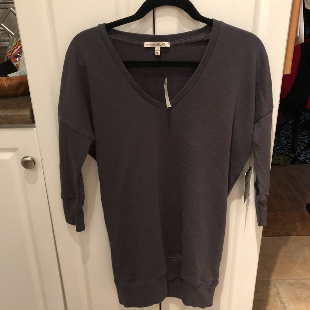 Express sweatshirt dress